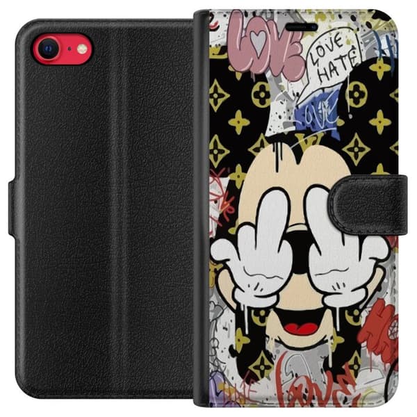 Apple iPhone 8 Lompakkokotelo Hiiri Pigg LV