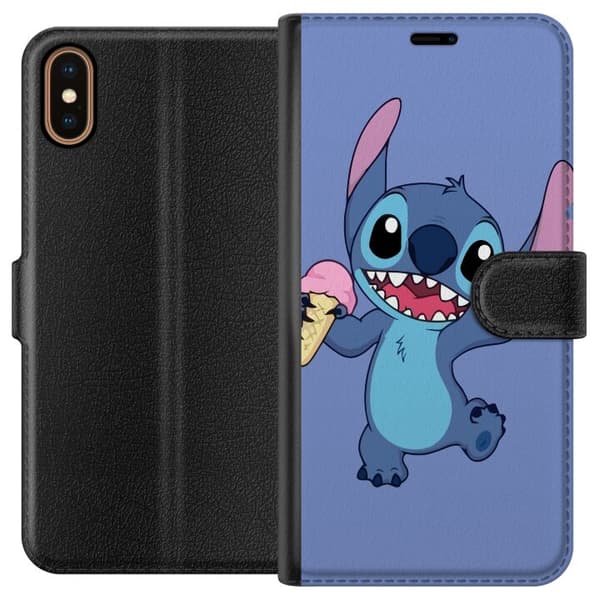 Apple iPhone X Lommeboketui Stitch Glass