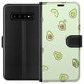 Miniatyrbilde 1 av 3: Samsung Galaxy S10 Lommeboketui Avokado Mønster