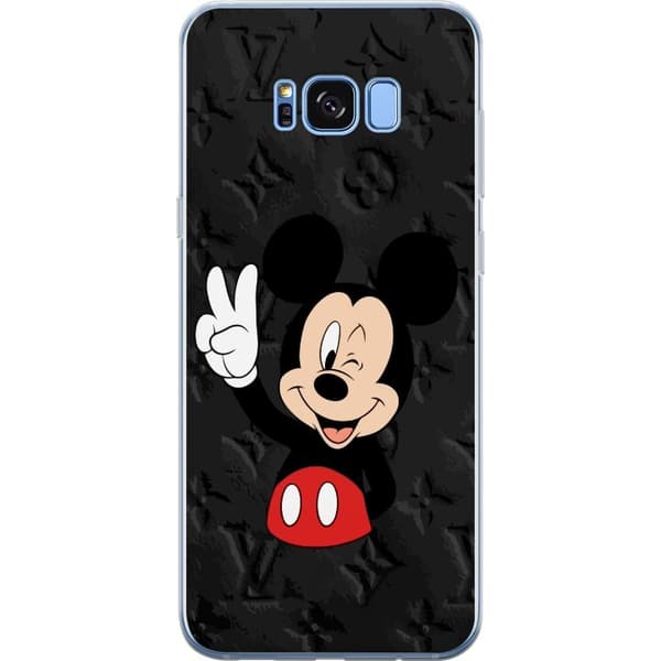 Samsung Galaxy S8 Genomskinligt Skal Musse pigg LV