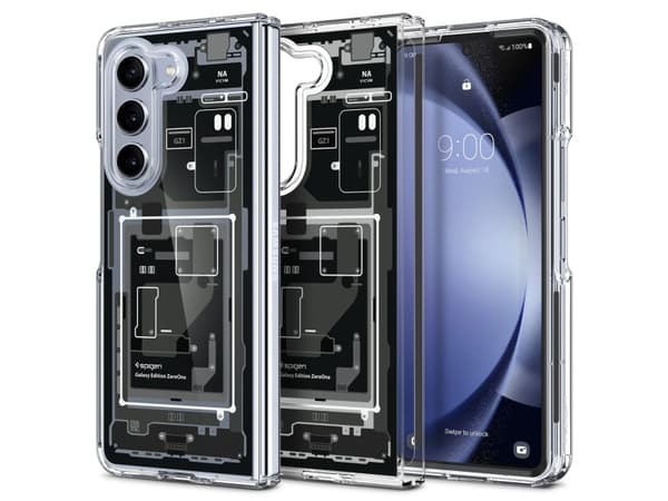 Spigen ACS06431, Fodral, Samsung, Galaxy Z Fold 5, 19,3 cm (7.6"), Transparent
