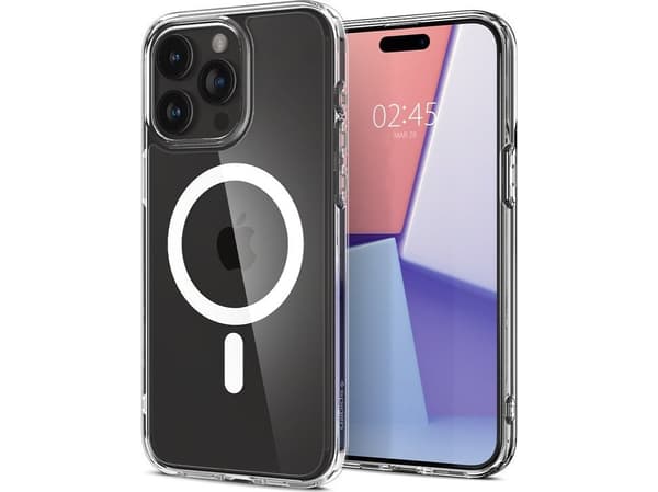 Spigen ACS06475, Omslag, Apple, iPhone 15 Pro, 15,5 cm (6.12"), Transparent