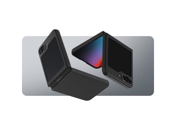Spigen ACS06239, Omslag, Samsung, Galaxy Z Flip 5, 17 cm (6.7"), Svart