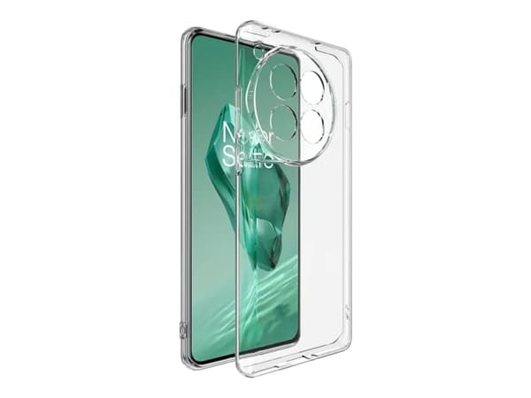 Insmat Crystal - Baksidesskydd för mobiltelefon - klar - för OnePlus 12