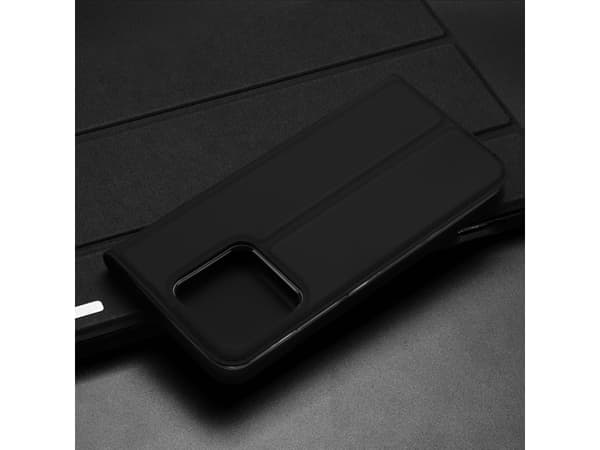 Dux Ducis Dux Ducis Skin Pro holsteri tapauksessa läppä Realme Narzo 50A musta