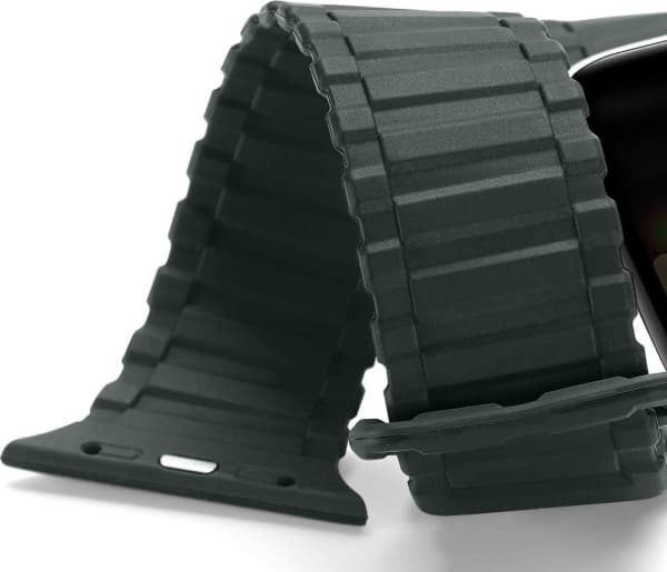Dux Ducis Dux Ducis Armband (Armor Version) Apple Watch Ultra, SE, 8, 7, 6, 5, 4, 3, 2, 1 (49, 45, 44, 42 mm) magnetiskt silikonarmband grönt