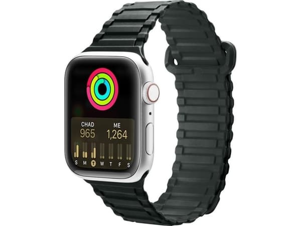 Dux Ducis Dux Ducis Armband (Armor Version) Apple Watch Ultra, SE, 8, 7, 6, 5, 4, 3, 2, 1 (49, 45, 44, 42 mm) magnetiskt silikonarmband grönt