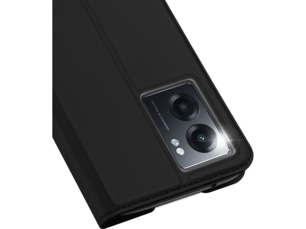 Dux Ducis Dux Ducis Skin Pro holsteri tapauksessa läppä Realme Narzo 50A musta