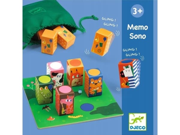 Djeco pedagogisk spill - Memo Sono (DJ08260) (DJ08260)