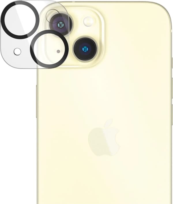 PanzerGlass PicturePerfect -kamerans linsskydd, iPhone 15 / 15 Plus