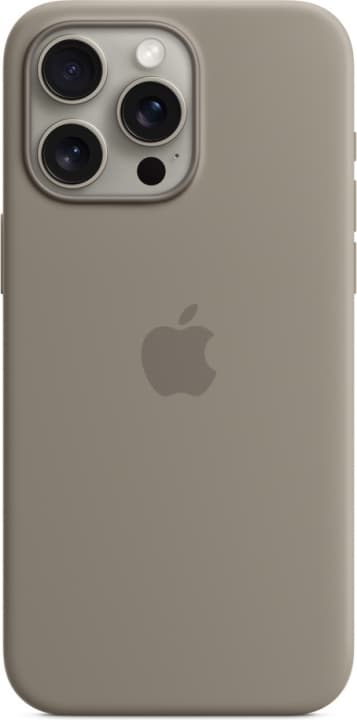 Apple iPhone 15 Pro Max silikonfodral med MagSafe, Brun