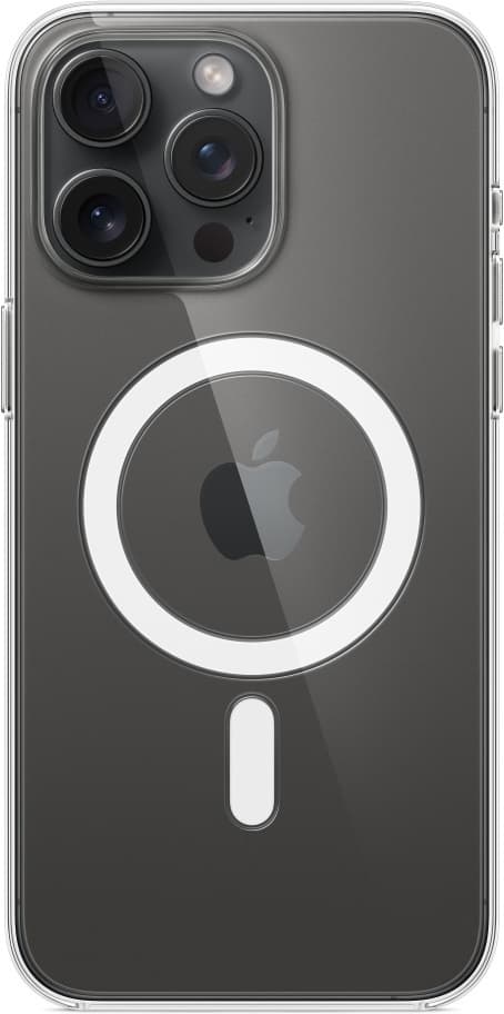 Apple iPhone 15 Pro Max gjennomsiktig etui med MagSafe, gjennomsiktig