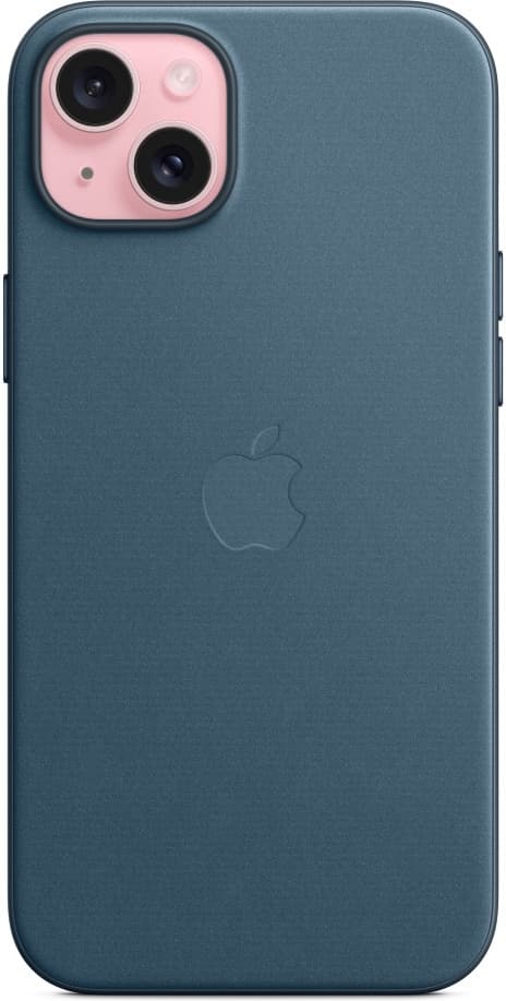 Apple iPhone 15 Plus FineWoven-etui med MagSafe, Pacific Blue