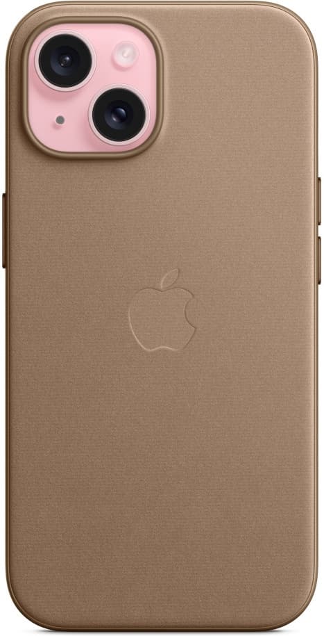 Apple iPhone 15 FineWoven fodral med MagSafe, skal