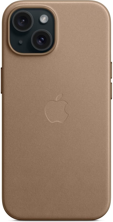 Apple iPhone 15 FineWoven fodral med MagSafe, skal
