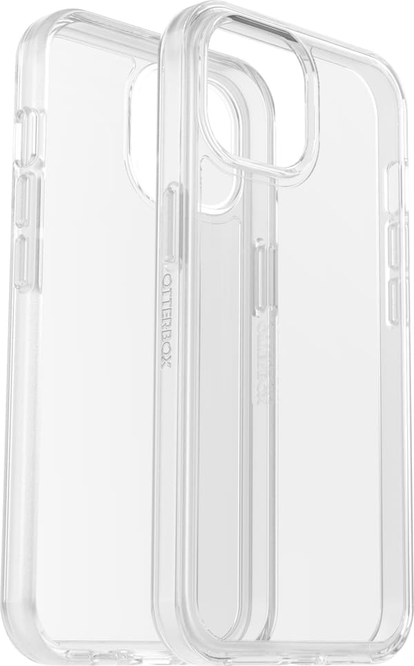 Otterbox Symmetry Clear beskyttelsesveske, iPhone 15/14/13, gjennomsiktig