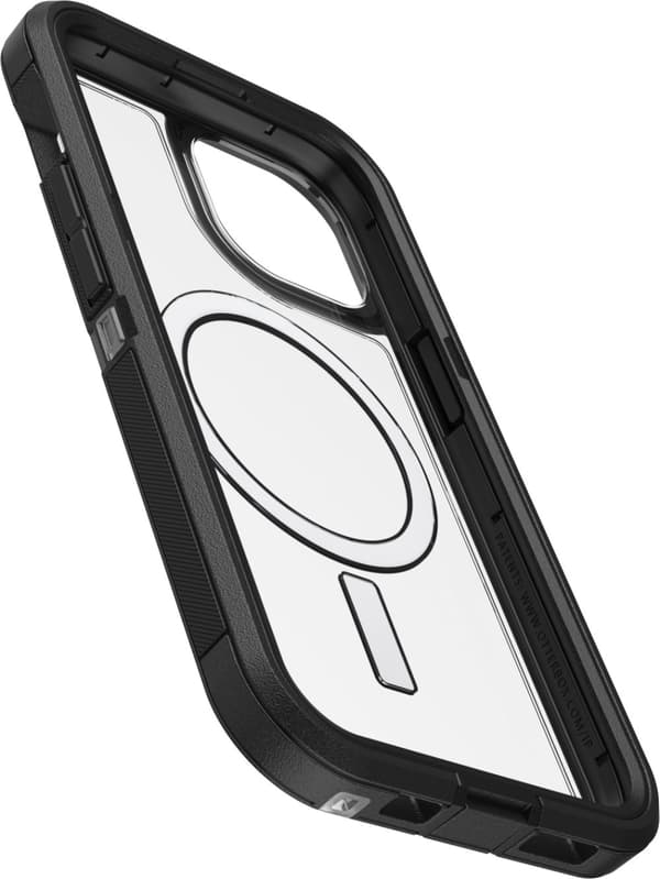 Otterbox Defender XT skyddsfodral, iPhone 15 / 14 / 13, svart / klar