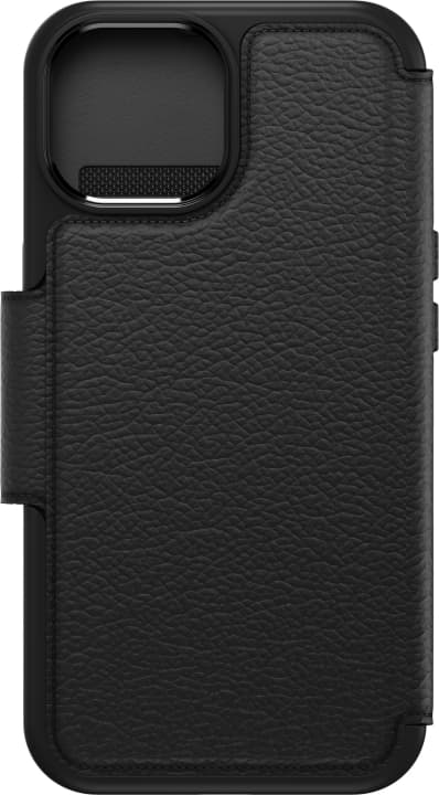 Otterbox Strada MagSafe -plånboksfodral, iPhone 15, svart