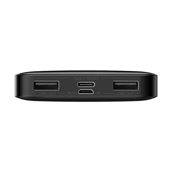 Baseus Bipow Digital Display Powerbank 10000mAh 15W - Svart