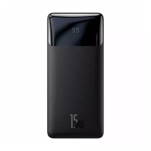 Baseus Bipow Digital Display Powerbank 10000mAh 15W - Svart
