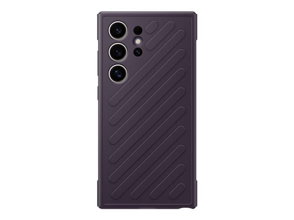 Samsung GP-FPS928SAC - Baksidesskydd för mobiltelefon - mörkviolett - för Galaxy S24 Ultra