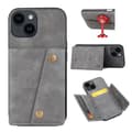 Miniatyrbild 11 av 11: iPhone 15 - Lyxigt Retro Läder Plånboksfodral 4-Kortfack