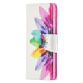 Miniatyrbild 2 av 3: Plånboksfodral Samsung Galaxy XCover 7 - Färgglad Blomma