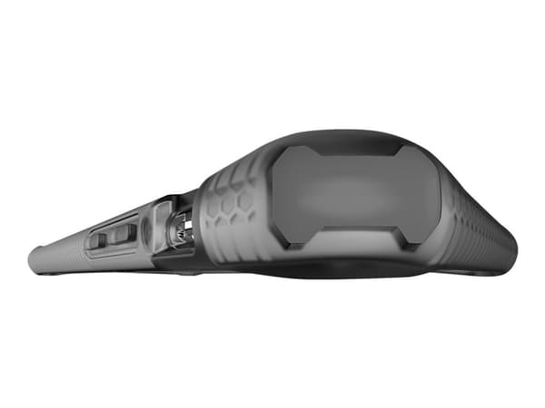 ITSKINS Supreme // Frost - Baksidedeksel for mobiltelefon - termoplast-polyuretan (TPU) - grå, svart - for Apple iPhone X, XS