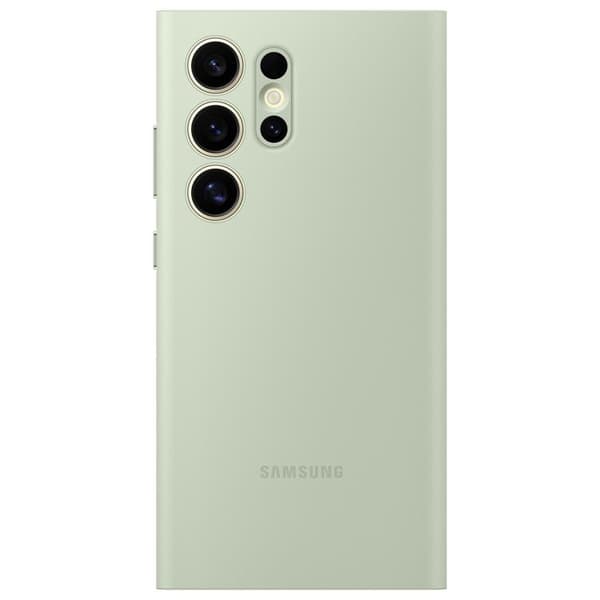 Samsung Galaxy S24 Ultra Plånboksfodral Smart View - Grön