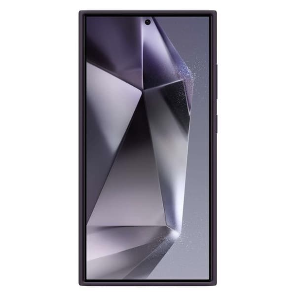 Samsung Galaxy S24 Ultra Mobilskal Silikon - Mörklila