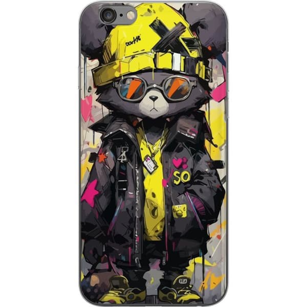 Apple iPhone 6 Plus Gennemsigtig cover Sjovt Bjørn