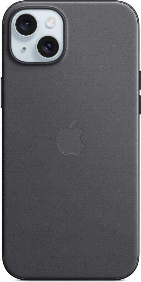 Apple iPhone 15 Plus FineWoven-etui med MagSafe, sort