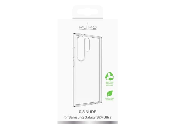 PURO PUSGS24U03NUDETR, Etui, Samsung, Galaxy S24 Ultra, 17,3 cm (6.8"), Gjennomsiktig