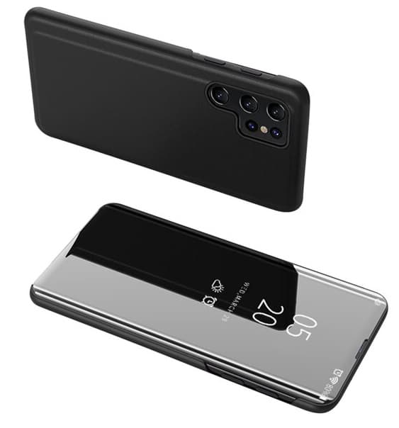 Samsung Galaxy S24 Ultra Fodral View Cover Svart