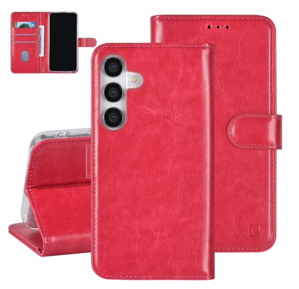 UNIQ Fodral Samsung Galaxy S24+ (S24 Plus) Mörkrosa