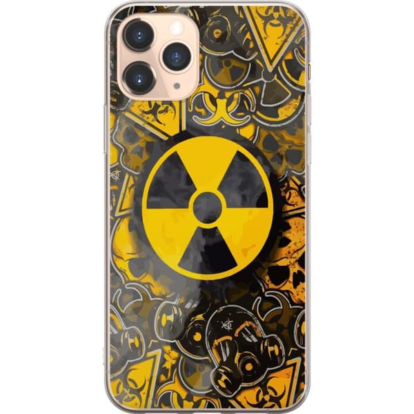Apple iPhone 11 Pro Läpinäkyvä kuori Vaarallinen
