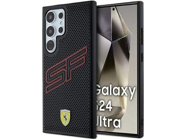 " Samsung Galaxy S24 Ultra Ferrari Case Big SF rei'itetty (FEHCS24LPINK)
