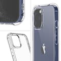 Miniatyrbild 5 av 11: iPhone 15 Pro max - Skyddande Stilrent Stötdämpande Silikonskal Genomskinlig