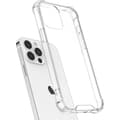 Miniatyrbild 1 av 11: iPhone 15 Pro max - Skyddande Stilrent Stötdämpande Silikonskal Genomskinlig