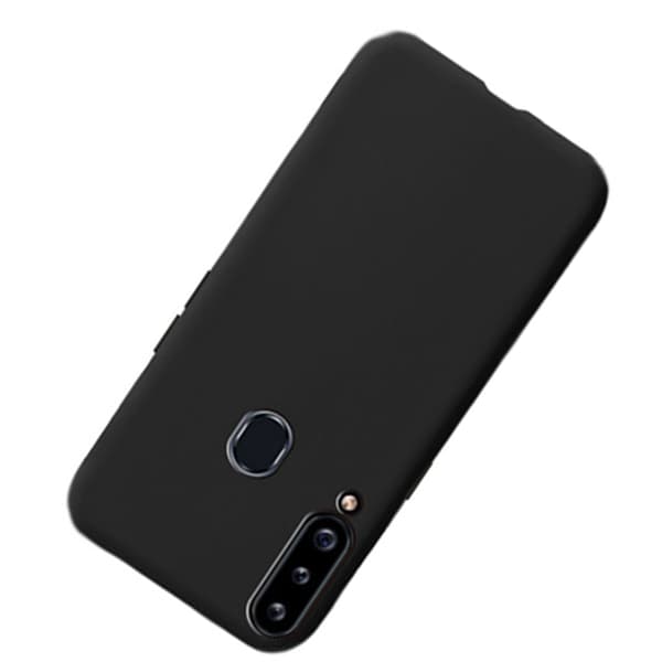 Samsung Galaxy A20S - Stötdämpande Mattbehandlat Silikonskal