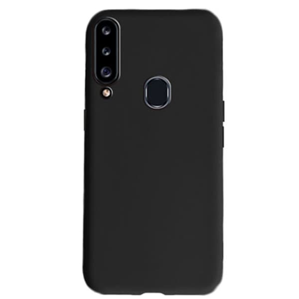 Samsung Galaxy A20S - Stötdämpande Mattbehandlat Silikonskal