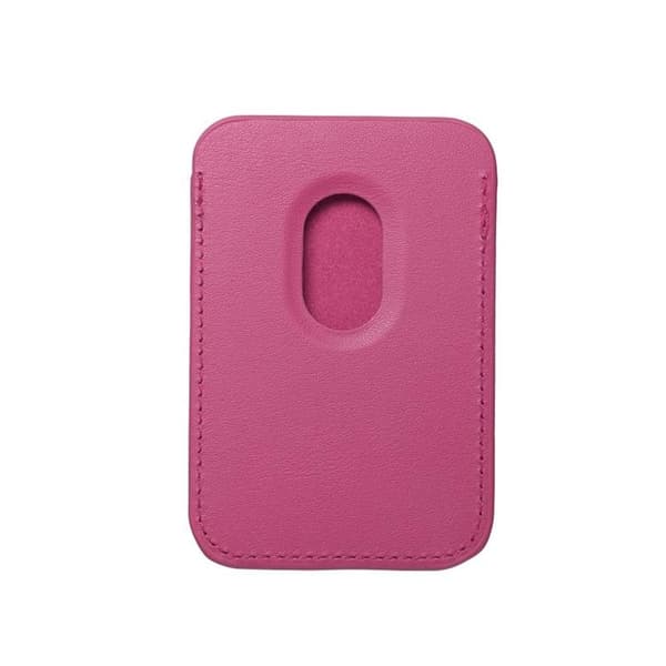 Magsafe Korthållare Läder - Rosa