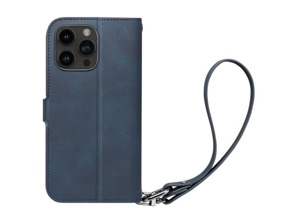 Spigen Wallet S Pro, Lommebok-etui, Apple, iPhone 15 Pro, 15,5 cm (6.1"), Marineblå