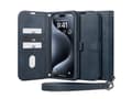 Miniatyrbilde 1 av 5: Spigen Wallet S Pro, Lommebok-etui, Apple, iPhone 15 Pro, 15,5 cm (6.1"), Marineblå