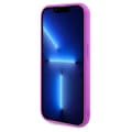 Miniatyrbild 5 av 7: Guess iPhone 14 Pro Mobilskal Disco Script Metal - Lila