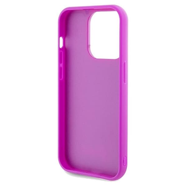 Guess iPhone 14 Pro Mobilskal Disco Script Metal - Lila