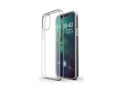 eSTUFF Infinite Vienna - Baksidedeksel for mobiltelefon - 100% recycled - MagSafe-samsvar - termoplast-polyuretan (TPU) - gjennomsiktig - for Apple i
