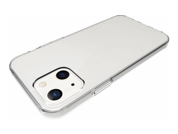 eSTUFF Infinite Vienna - Baksidesskydd för mobiltelefon - 100 % återvunnet termoplastpolyuretan (TPU) - transparent - för Apple iPhone 13