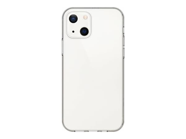 eSTUFF Infinite Vienna - Baksidesskydd för mobiltelefon - 100 % återvunnet termoplastpolyuretan (TPU) - transparent - för Apple iPhone 13