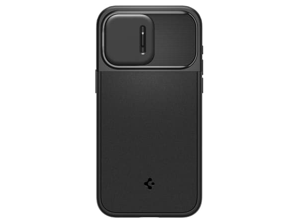 Spigen Optik Armor (MagFit), Omslag, Apple, iPhone 15 Pro, 15,5 cm (6.1"), Svart